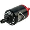 Qury Filtro olio per moto, corpo in alluminio, anima in acciaio inox, forte prospettiva magnetica in vetro, filtro universale da 8 mm