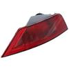 Generico Auto Paraurti Posteriore Freno Lampada di per Coda Retromarcia Stop Luce Fendinebbia Luci Sinistra Destra Per Ford Per Kuga 2008-2012 Per Focus 2009 2010(Left)