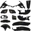 one by Camamoto cod. 77366000 kit set plastiche carene complete colore nero lucido compatibile con gilera runner 50 125 180 200cc (13 pz.) anno 1996-1997-1998-1999-2000-2001-2002-2003-2004
