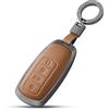 OFF WE GO Cover Chiave per Jaecoo 7 8 J7 J8 Omoda 5 SHS EV C5 9 Portachiavi de Pelle | Custodia Chiave per Chery Tiggo 7 8 Pro Max Arrizo 5, 4 Tasti Macchina Copri Chiavi Tagli Precisi, Segnale Preservato