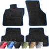 moto-MOLTICO Tappetini Auto Set di Tappeti in Moquette su Misura per Rover 45 1999-2005 (Filo Blu)