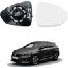 Polcar Vetro Specchietto Retrovisore per Fiat Tipo 2016 -, Riscaldabile, Termico (SINISTRO)