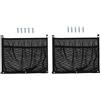 Generico Rete portaoggetti for valigie laterali Vario for BMW R1200G R1250GS F650GS F700GS F750GS F800GS R850GS R1200G(2pcs)