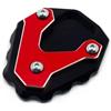 SNDAJGWJH Moto Accessori Per Honda CL500 300 2023 2024 Per Silver Wing GT 400 600 2001-2017 Cavalletto laterale per moto(Red)