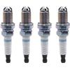 TKDCKF 1-4 pezzi BKR6EQUP 3199 candele compatibili con BMW 3 E46 5 E39 Z3 E36 X3 E83 X5 E53 Z4 E85 7 E65 MINI Cooper S 12120030548 1435955 9071003 Candela Profumata Per Auto(4PCS)