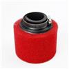 WYHJIUY Filtro Aria Per Motocross, ATV, Ciclomotore, 35 Mm, 38, 42, 45, 48, 50, 60, Scooter, Pit Bike, Accessorio Per Moto Elemento Filtro D'aria(Red 50 straight)