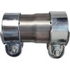 LKRXW Fascetta Riduttore per Scarico 40mm a 45mm Riduttore Morsetto per Tubo di Scarico Morsetto per Fascia Raccordo di Riduttori Adattatore per Fascette di Giunzione Connettore