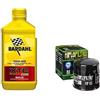 AER MOTO SPARE PARTS Kit Tagliando Hypermotard 796 4 Lt Olio Bardahl xtc c60 10w50 Filtro Olio Hiflo hf153