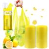 Dergik Sacchetti grandi per lo smaltimento dei pannolini per adulti (45,7 x 58,4 cm), 96 pezzi, profumati al limone, discreti smaltimento dei rifiuti per anziani, sacchetti della spazzatura per