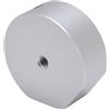 ASHATA Adattatore per treppiede satellitare, adattatore di conversione satellitare in lega di alluminio per accessori (argento)