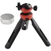 Accarugty Kit di montaggio treppiede regolabile per antenna Starlink V4, supporto portatile in lega con picchetti di messa a terra per una ricezione ottimale del segnale, facile installazione, nero