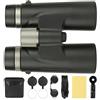 Generic Binocolo per Birdwatching Ampia Visuale 12x42 HD Con Visione Nitida In