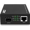 ACT Convertitore multimediale Ethernet in fibra di vetro, conforme allo standard 802.3ab, Multi Mode, Single Mode SFP+ - AC4455