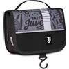 Seven Trousse Viaggio Juventus, Nero, Appendibile, Scomparto con zip, Tasca Interna con rete, Per bambini, Ragazzi e adulti, Tempo libero, Calcio, Prodotto ufficiale