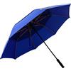 Falcone Parapluie de golf homme à ouverture automatique - Résistant au vent Bleu baleines oranges Ombrello classico, 97 cm, 160 liters, Blu (Bleu)