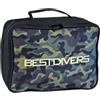 BEST DIVERS BORSELLI MIMETICO VERDE RETTANGOLARE 25X34X12 Borsa Porta Erogatore