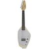 VOX - MK5 MINI WHITE, Chitarra Elettrica Scala Ridotta, ispirata alla forma Phantom, Corpo in Pioppo, Manico in Acero,Tastiera 19 tasti in PurpleHeart, Colore Bianco