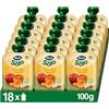 Hero Solo Pouch Frutta Pesca, Mela e Banana con Vitamina C - Senza zuccheri aggiunti, Senza glutine - Per bambini dai 6 mesi - 18 x 100 g