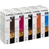 Caffitaly Capsule Originali, Variety Pack con 100 Capsule Caffè per Macchine Originali Caffitaly, Caffè Corposo, Morbido, Vigoroso, Cremoso, Decaffeinato