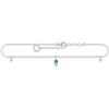 Thomas Sabo - cavigliera argento sterling zirconia_cubica Donna, Argento, one size - AK0026-405-17-L27V
