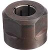 Diheohg 1 dado per fresa sommergibile in metallo nero, 12,7 mm, diametro foro centrale 22,5 x 27 mm