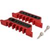 KunEchevyr Stazione di saldatura RC in lega di alluminio, supporto per saldatura con connettore wireless per spina XT60, XT90, T e banana, design a bloccaggio inciso CNC per elicotteri, aerei