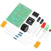GLEAVI 3pezzi Kit Elettronico Pratico Per Apprendimento Saldatura Circuito Astabile Con Led Doppio Lampeggiante Componenti Resistenti e Istruzioni Chiare Per Diy