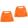 DOITOOL 2 Pezzi Di Robusto Supporto Per Tubo Flessibile in Plastica Supporto Per Tubo Flessibile Da Giardino Supporto Per Tubo Organizer Per Riporre Il Tubo