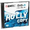 Emtec - DVD+R - registrabile - ECOVPR471016SL - 4,7GB - conf. 10 pz (unità vendita 1 pz.)