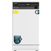 Cecotec Lavastoviglie Libera Installazione 45 cm Bolero Aguazero 4360. 11 Coperti, 6 Programmi, Classe D, Inverter Plus Duo, Pannello Touch, Super Dry, Save+, AutoClean, Delay Start, Bianca