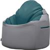 Loft 25 Adulti Poltrona a Sacco, Interno Esterno Soggiorno Comoda Pouf, Schienale Alto Resistente all'Acqua Gamer Seduta, Bean Bag Chair Con Riempimento (Blu marocchino)