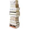 TEEbooks - Mensola Verticale da Parete per Libri 60 cm Bianca | Libreria Verticale Design | Design Invisibile e Minimalista | Made in Italy