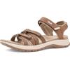Teva W Tirra Sport Leather Sandals 1177511-BLK - Sandali da donna, colore: Nero, beige., 41 EU
