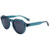 Polaroid PLD 6207/S ZI9 Teal Sunglasses Unisex Injected, Geometric, 52