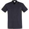 GIBLOR'S Giacca Cuoco Thiago con Maniche Corte E Schiena Traspirante (Nero, L)