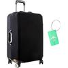 Anseom Copri Valigia, Coprivaligia Elastica Custodia Protettiva per Bagagliaio per Bagagli Coprivaligia lavabile da 18-32 Pollici Copri Valigia Protezione da Viaggio con 1 Etichetta (XL:29-32 Inches)