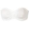 GIOS Reggiseno fascia cotone elasticizzato con ferretto art. 704-4, Bianco