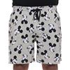 Disney Pantaloncini Pigiama da Uomo con Stampa di Topolino, Topolino Grigio, L