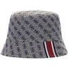 GUESS Cappello Cloche Boston Rain Jacquard 4G Bucket Hat Coal Logo CS26GU27 AM9606POL01 Taglia: L