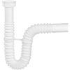 Wirquin 30723134 - Sifone per lavello allungabile diametro: 40 mm, bianco