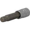BRILLIANT TOOLS BT022946 Bussola a inserto millerighe 1/2, lunga 100 mm, M14 [Powered by KS TOOLS]
