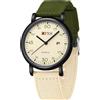 BIEWO Orologi da uomo unisex militare sportivo cinturino in nylon elegante luminoso moda analogico al quarzo per uomo impermeabile militare tattico casual orologio da polso per regalo