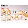 Kitan Club RARA Mini Figura Mofusand Ebi Nyan 5PCS Set Completo Gambero Cat Dal GIAPPONE