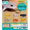 tarlin Piccolo peluche geco leopardo set completo di 6 capsule tarlin giocattolo Gia...