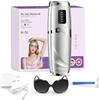 JAPORIA Epilatore Luce Pulsata, Luce Pulsata Indolore, 999,999 Flashes Epilazione Laser Peli Donna, 3 Livelli di Energia, Epilatore Laser per Corpo, Ascelle, Bikini, Donne e Uomini