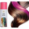 FIESTAS GUIRCA | Spray per Capelli Rosa (125ml) - Trucco in Spray per Halloween, Feste di Compleanno, Capodanno e Celebrazioni - Vernice per Capelli per Adulti e Bambini - Rosa
