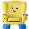 Fisher-Price La Poltroncina di Cagnolino, Seggiolina Educativa per Imparare Suoni, Musica e Frasi, Giocattolo per Bambini di 12 + Mesi, Giallo Versione Italiana Imballaggio Sostenibile, HBB71