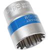 Aerzetix - Chiave a Bussola Poligonale 24mm - Quadrata 1/2 - CrV - C2197