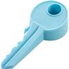 ZYAGH 1 pz carino stile chiave gomma siliconica fermaporta anticollisione sicurezza in caso di incidente decorazioni for la casa protezione for le dita(Blue)