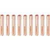 QUARKZMAN 10pz 13N23 TIG Saldatura Pinze 3/32 (2,4mm) Rame Tungsteno Elettrodo Pinze Punte per WP9 20 25 TIG Saldatura Torcia Serie